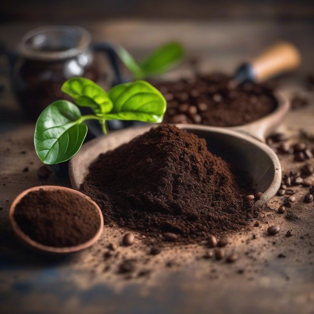 What Makes Coffee Grounds Good (or Bad) for Plants? - garden photography